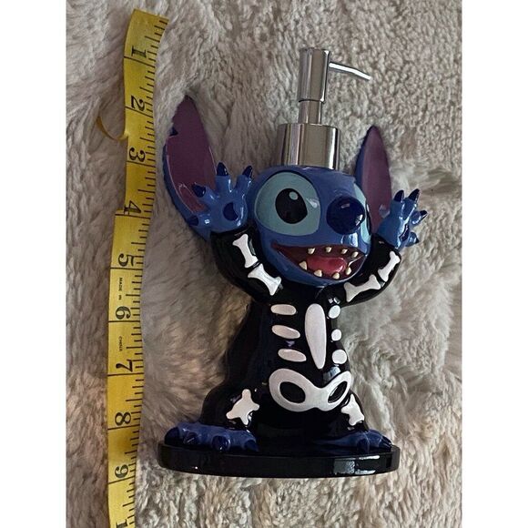 Disney Lilo & Stitch Halloween Skeleton Costume Soap Lotion Pump Dispenser NEW - Picture 7 of 9